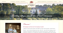 Desktop Screenshot of chateaucanet.com